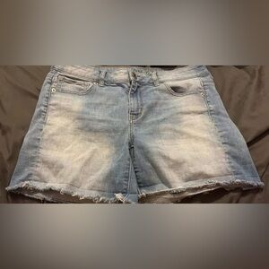 American Eagle Light Blue Jean Shorts